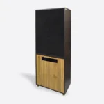 Duża witryna dębowa do salonu LAGOS