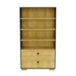 Large bookcase with drawers and shelves for the living room CARLA