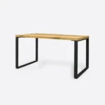 Nowoczesny stół z dębowym blatem loft do jadalni WESTA I