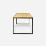 Nowoczesny stół z dębowym blatem loft do jadalni WESTA I