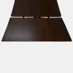 Industrial oak table with extra beds for the dining room BORNEO I