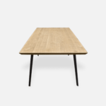 Stół rozkładany z dębowym blatem CORTEZ