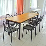 Stół z dębowym blatem rozkładany ATTON - realizacja