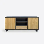 Dębowa szafka RTV nowoczesna CARLA