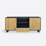 Dębowa szafka RTV nowoczesna CARLA