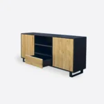 Dębowa szafka RTV nowoczesna CARLA