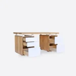 Desk with wooden top and drawers DORIS I - Image 6