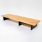 Monitor shelf desk wooden extension