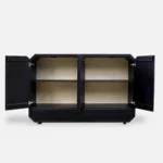 Designer oak chest of drawers OMNIS III