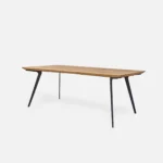 vita folding table with oak top (2)