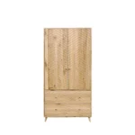 Two-door oak wardrobe with drawers AXEL (1)