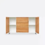 ADEO IV industrial style oak chest of drawers (4)