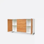 ADEO IV industrial style oak chest of drawers (6)