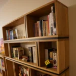 Wooden bookcase LIVO 2