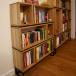 Wooden bookcase LIVO 2