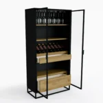 Nowoczesna witryna na alkohol barek do salonu NEMIR II (7)(1)