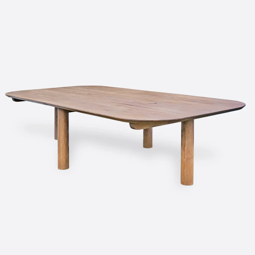 TERIN oak conference table oiled walnut
