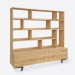 Oak bookcase vita I