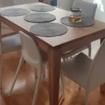 oak table DANTE I thinned legs (3)