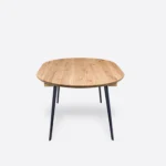 VITA II oak round folding table (14)