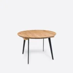 VITA II oak round folding table (2)