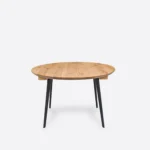 VITA II oak round folding table (3)