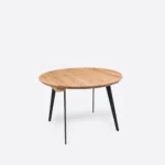 VITA II oak round folding table(4)