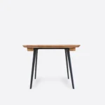 VITA II oak round folding table (5)