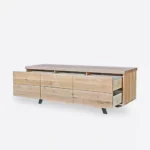 Oak rtv cabinet with 6 drawers VITA I (2)
