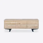 Oak rtv cabinet with 6 drawers VITA I (3)