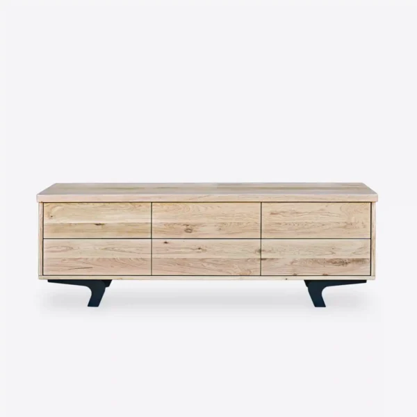 Oak rtv cabinet with 6 drawers VITA I (3)