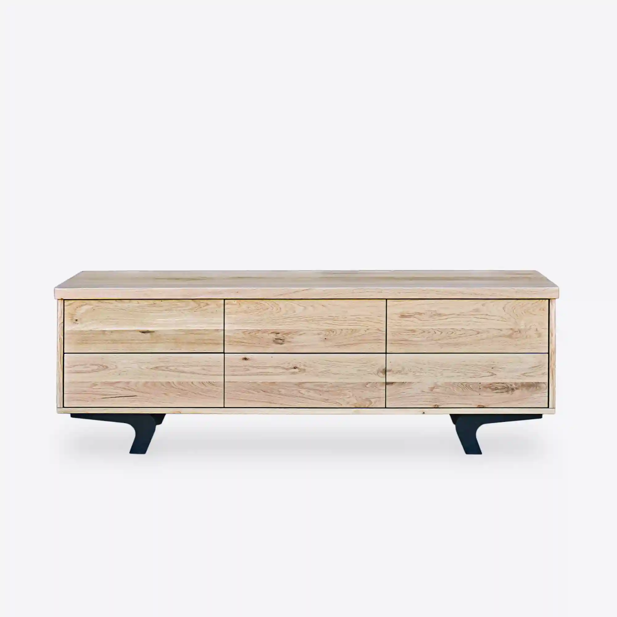 dębowa szafka rtv VITA I 6 szuflad (3) Oak rtv cabinet with 6 drawers VITA I (3)