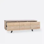 Oak rtv cabinet with 6 drawers VITA I (5)