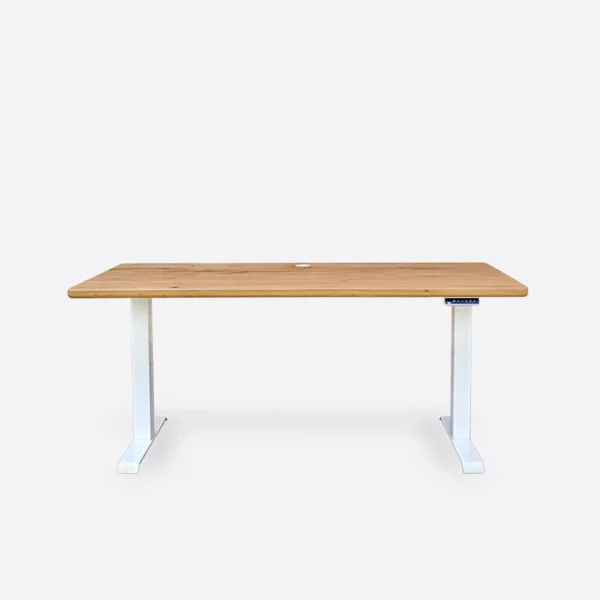 adjustable desk with rounded edges COLIN II (3)