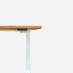 adjustable desk with rounded edges COLIN II (9)