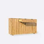 DELIO II oak chest of drawers (1)