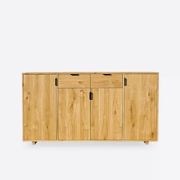 DELIO II oak chest of drawers (3)