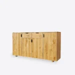 DELIO II oak chest of drawers (4)