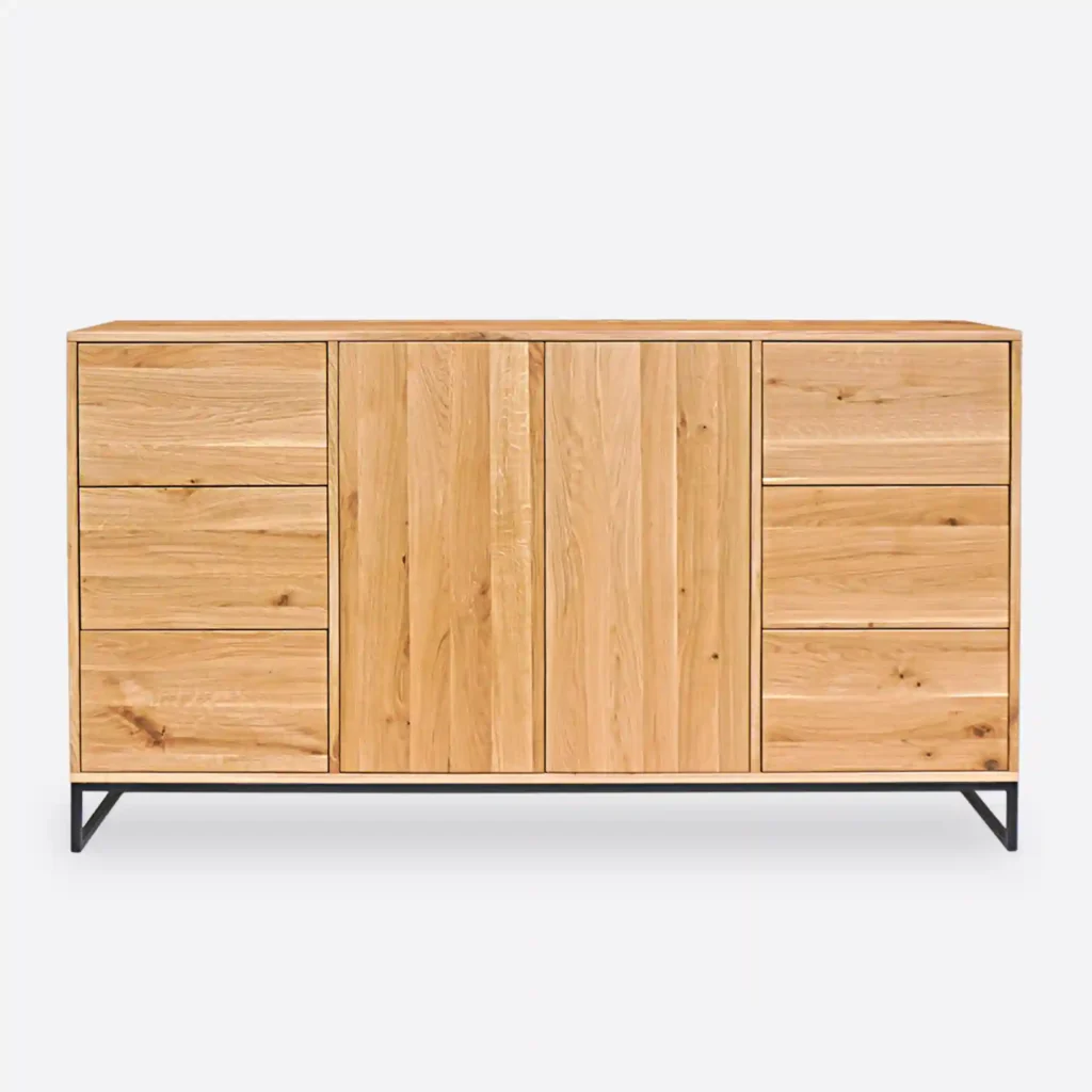 Solid Oak Chest of Drawers MERIS V