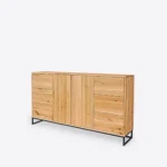 Solid Oak Chest of Drawers MERIS V (2)
